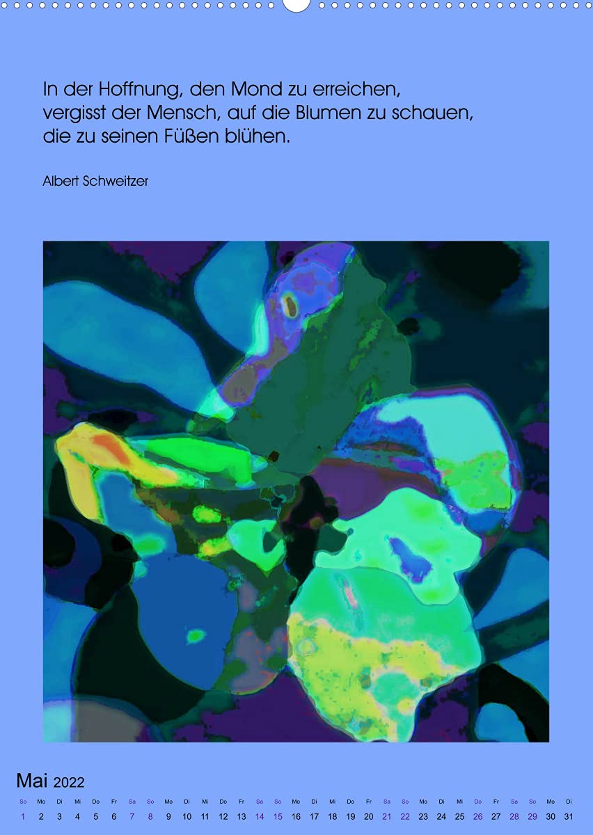Inspiration NATUR (Premium, hochwertiger DIN A2 Wandkalender 2022, Kunstdruck in Hochglanz): Bunter Kunstkalender gegen graue Tage - inspiriert von ... (Monatskalender, 14 Seiten ) (CALVENDO Natur)