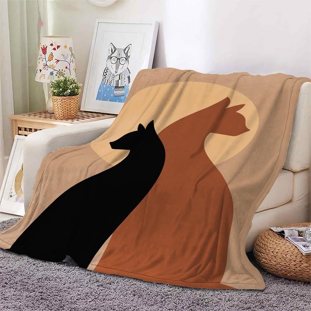 Koc Koło Kocy Kocie Łóżko Pojedyncze Ciepły Miękki Koc Sofa Puszysty Flanelowy 180 x 200 cm Na Wszystkie Pory Roku