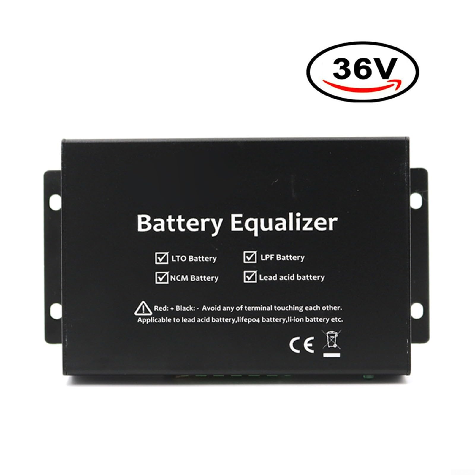 Bilanciatore attivo della batteria per sistemi da 24 V, 36 V, 48 V, 60 V, equalizzatore automatico da 10 A, con custodia in alluminio, per carrelli da golf EV (36 V)
