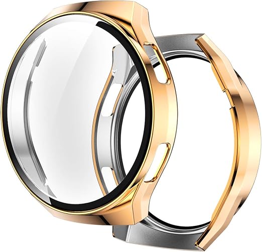 Amazon.com: Funda completa compatible con Huawei Watch GT 2e Funda  protectora de pantalla de vidrio templado, a prueba de golpes y arañazos,  funda protectora para Huawei GT 2e Smartwatch (Rosegold) : Celulares