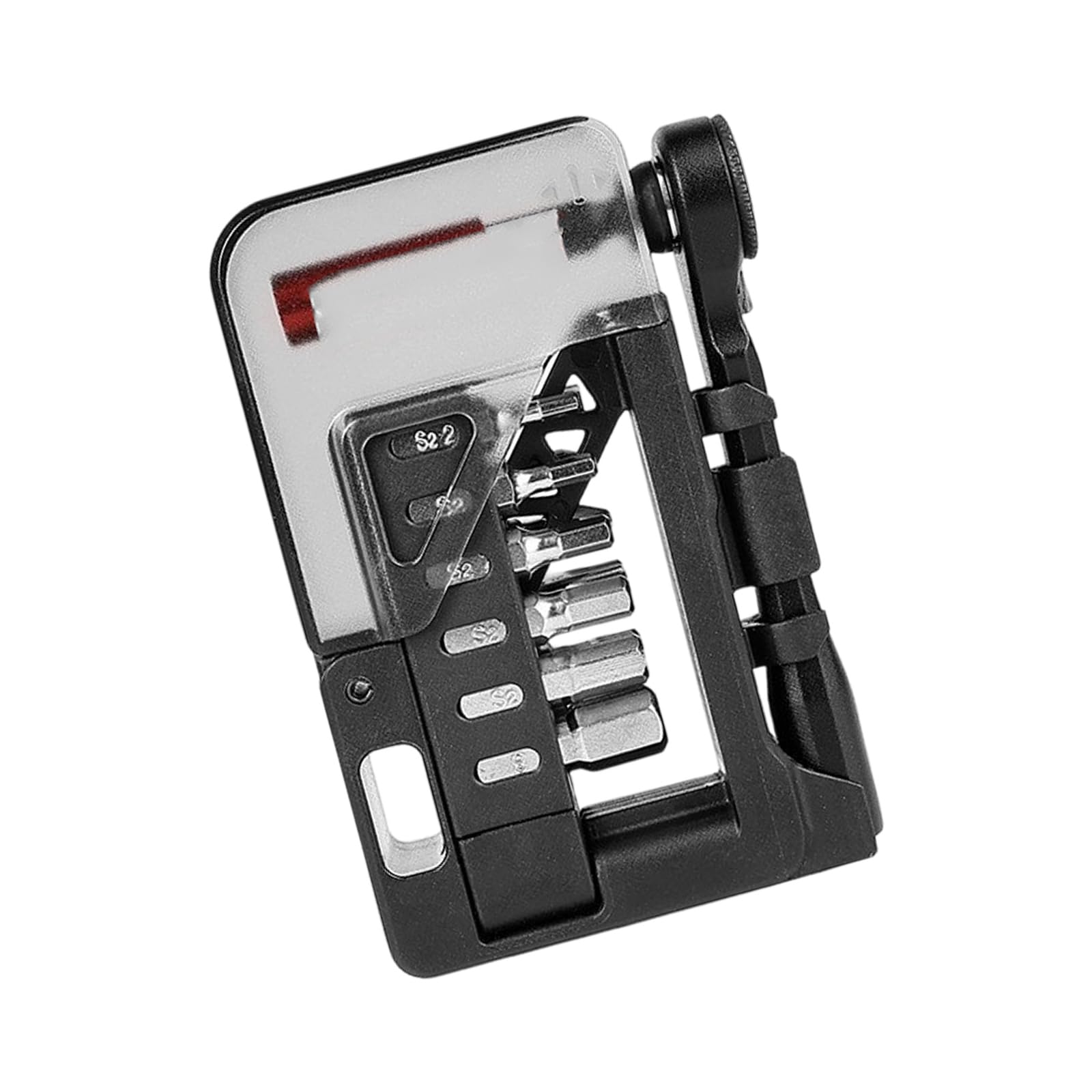 Exqiour Black Road Bike Set Hexagonal Wrench Screwdriver Bit Tool Bikes Small Size Tools Bike Tire Repair Wrench