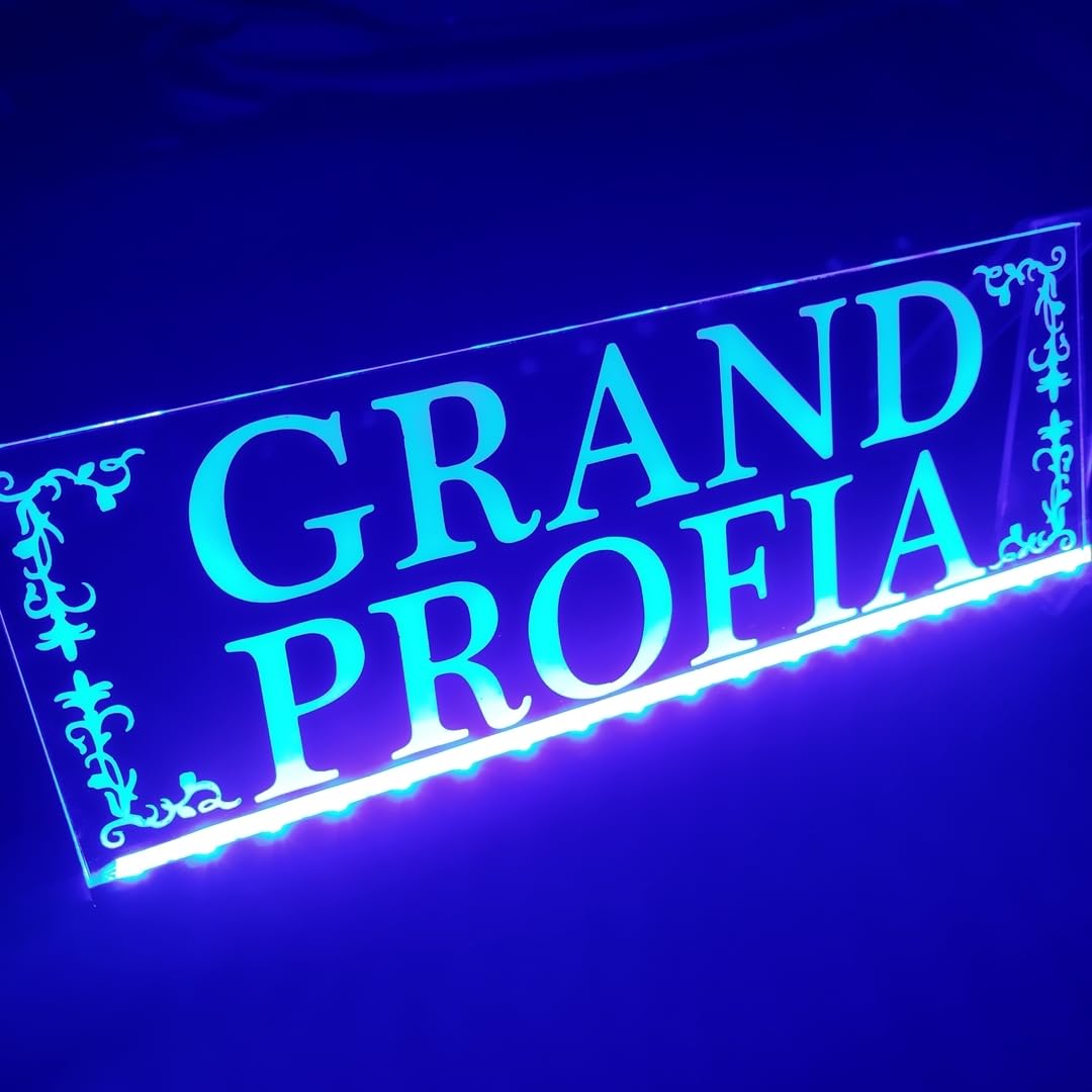 グランドプロフィア⑧ LEDアクリルプレート 日野 トラック アンドン 安全窓 グランドプロフィア⑦ LEDアクリルプレート 日野 トラック アンドン