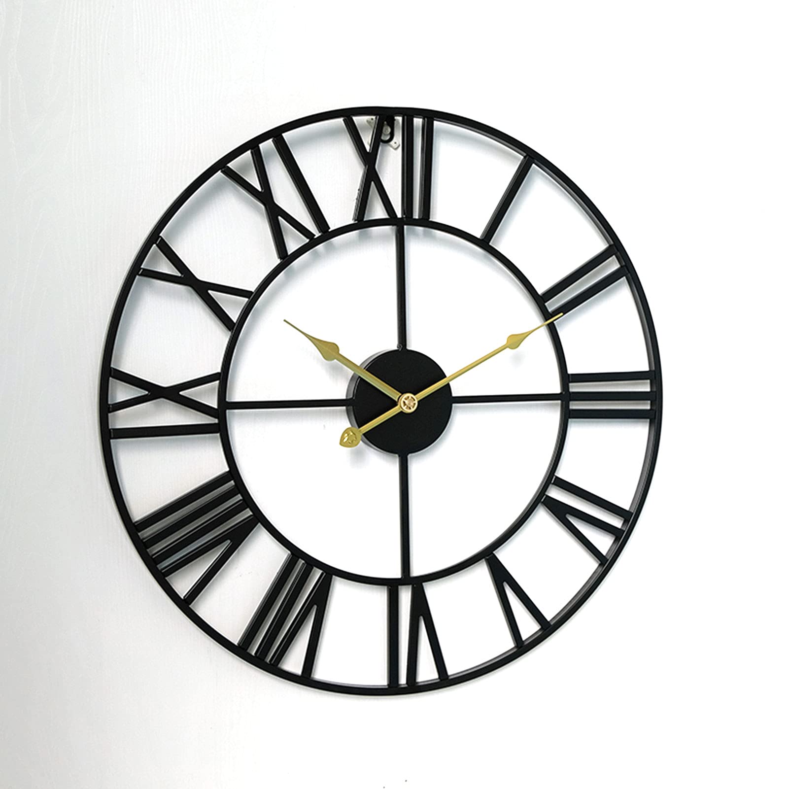Amazon.co.jp: ローマ数字の掛け時計,ヨーロピアンスタイルの