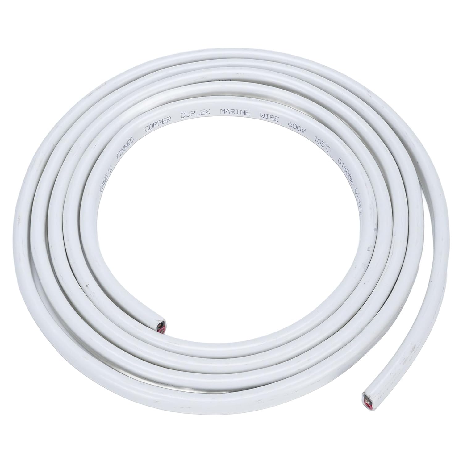 Generic High Performance 8 AWG Electrical Wire Durable PVC Boat Wire for Yachts Cars Trailers 10ft