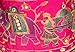 Pink Shoulder Bag Handmade Embroidered Elephant Boho Bohemian Hippie Tote Gypsy Beach Bag