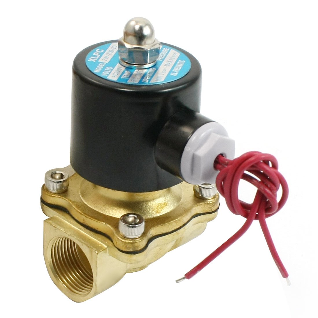 Électrovanne pneumatique 3/4 2 voies double position pour contrôle de fluide
