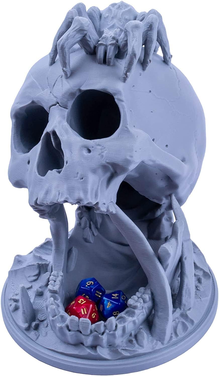 Dice Tower Skull - Perfect Dice Roller for Dungeons and Dragons, Tabletop RPG, Miniature Games and Board Games