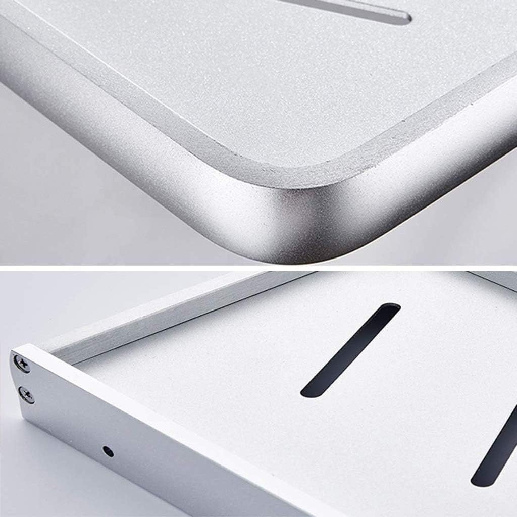 Bathroom Shelf Wall Mounted Organizer Shelf Rectangular Rust Proof Space Aluminum