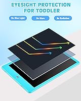 Vista 4 de Tableta de escritura LCD para niños, tablero de dibujo electrónico de 10 pulgadas, almohadilla de dibujo para niños pequeños, regalos de cumpleaños
