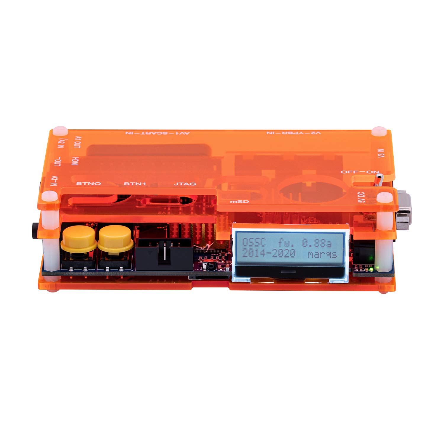 Mcbazel OSSC Scart Component VGA to HDMI Open Source Scan