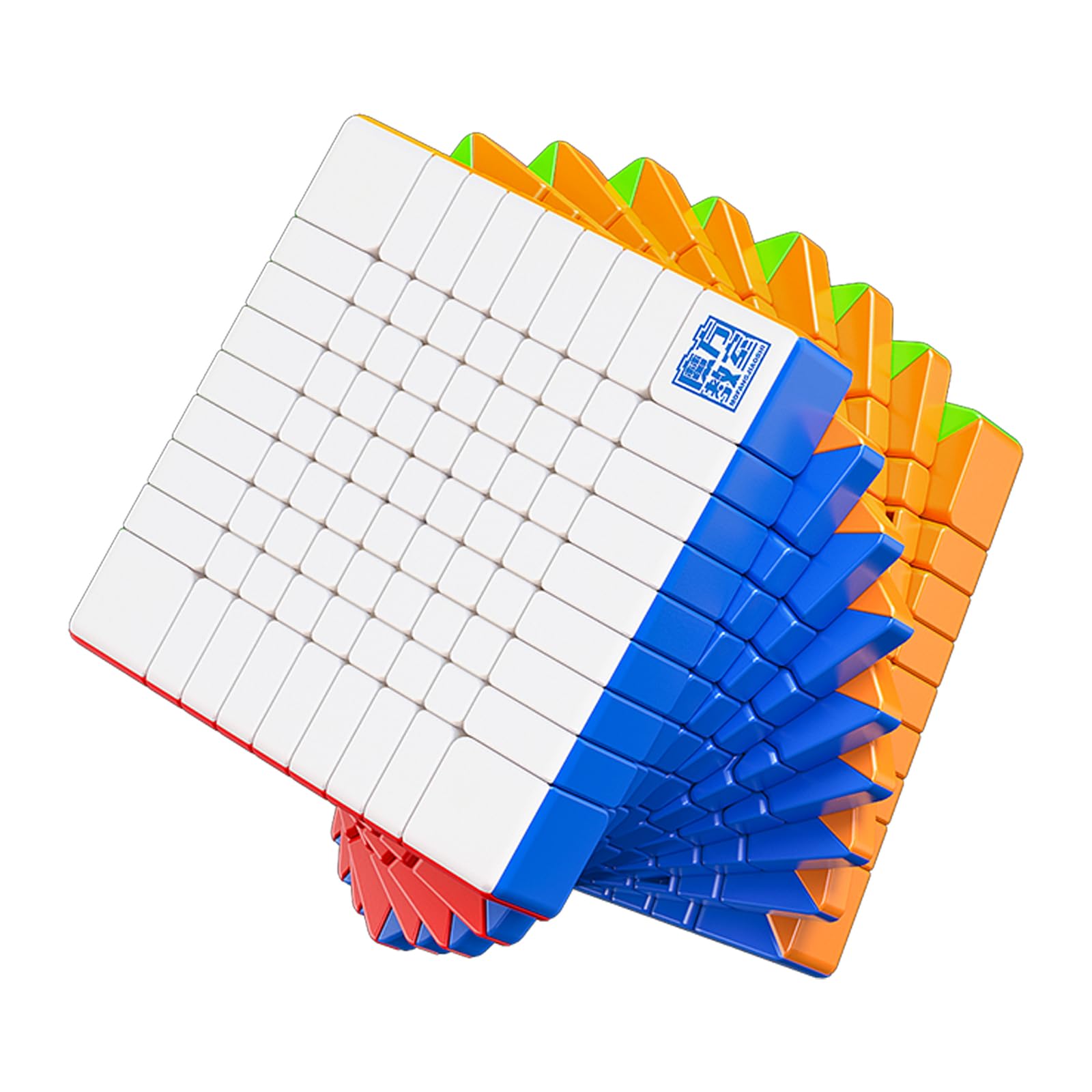 Moyu Meilong 9 x 9 m v3 Speed Cube Stickless 8x8x8 si muove rapidamente e senza intoppi (versione magnetica)