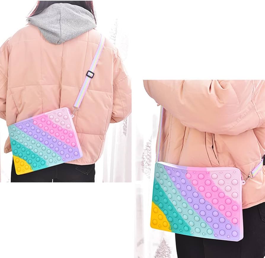 ショルダーバッグ プッシュポップ バブル バッグ スクイーズ玩具 肩掛け バッグ Amazon | 肩掛けバッグ プッシュポップ バブル バッグ スクイーズ玩具