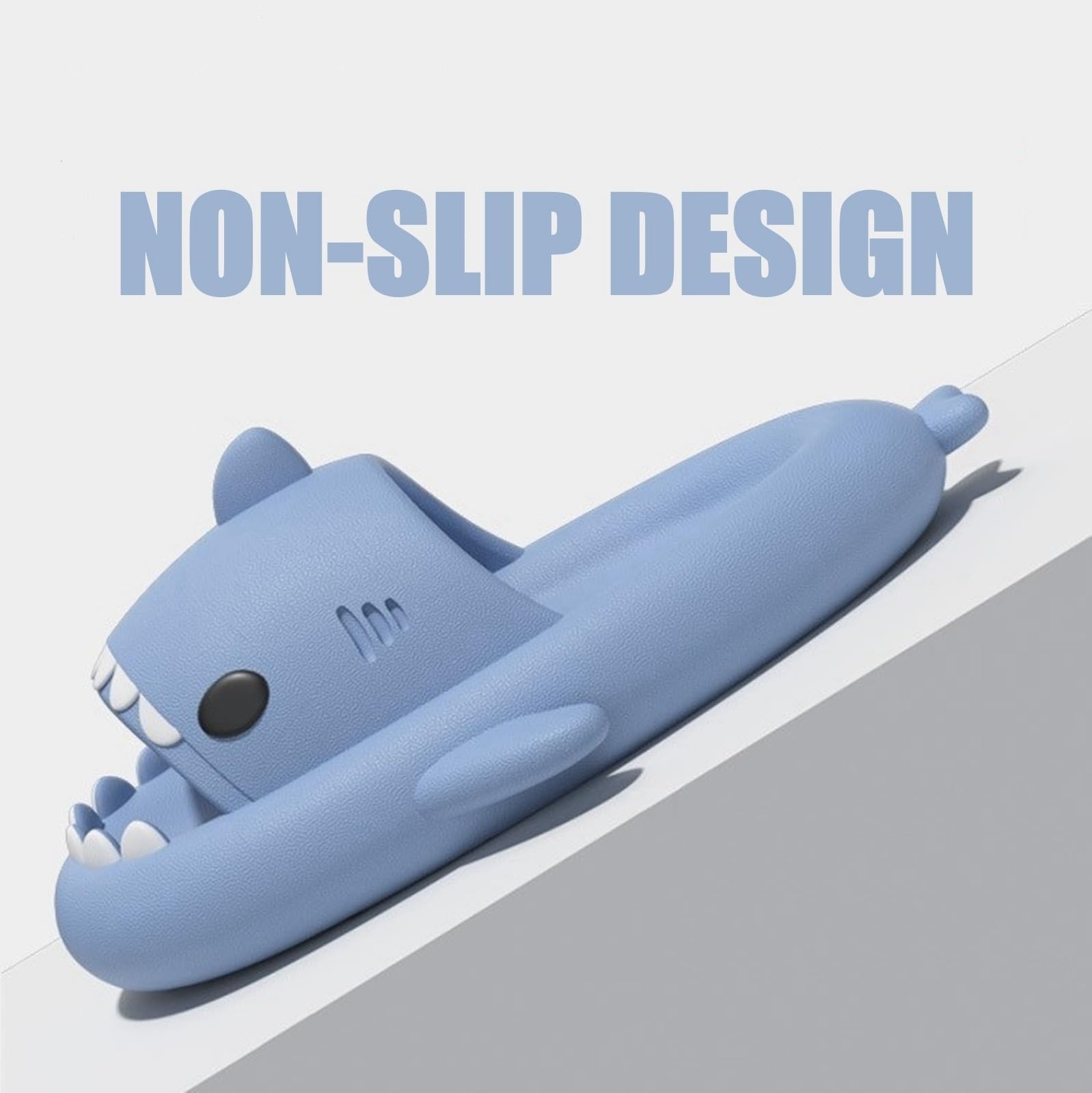 Chanclas Tiburon Mujer Hombre Shark Slippers Zapatillas Tiburón Comodas Sandalias Forma de Pez Adulto Unisex Talla EU 36-47