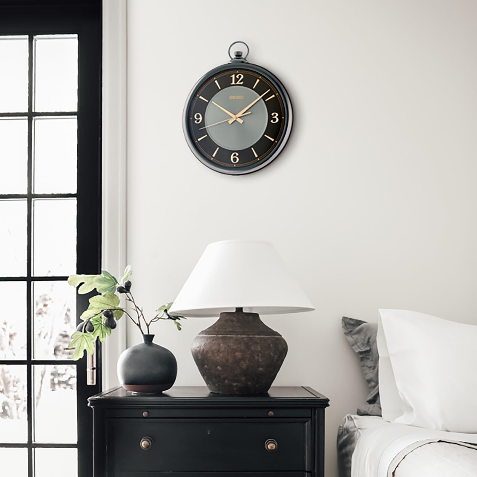 Amazon.com: Seiko QXA843KLH Large Pocket Watch Style Non Ticking