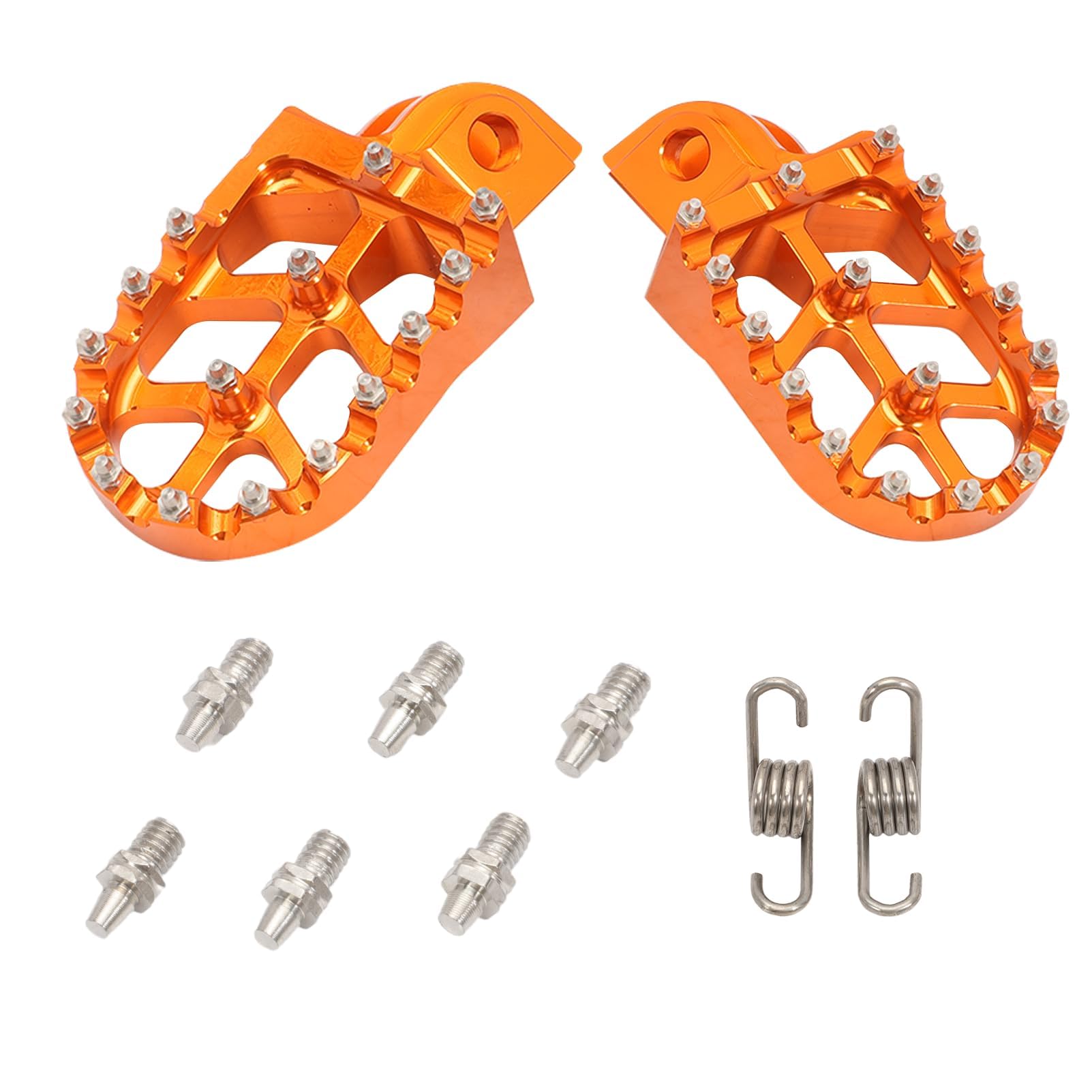 Poggiapiedi in alluminio per moto KTM SX-E EXC 2 pezzi