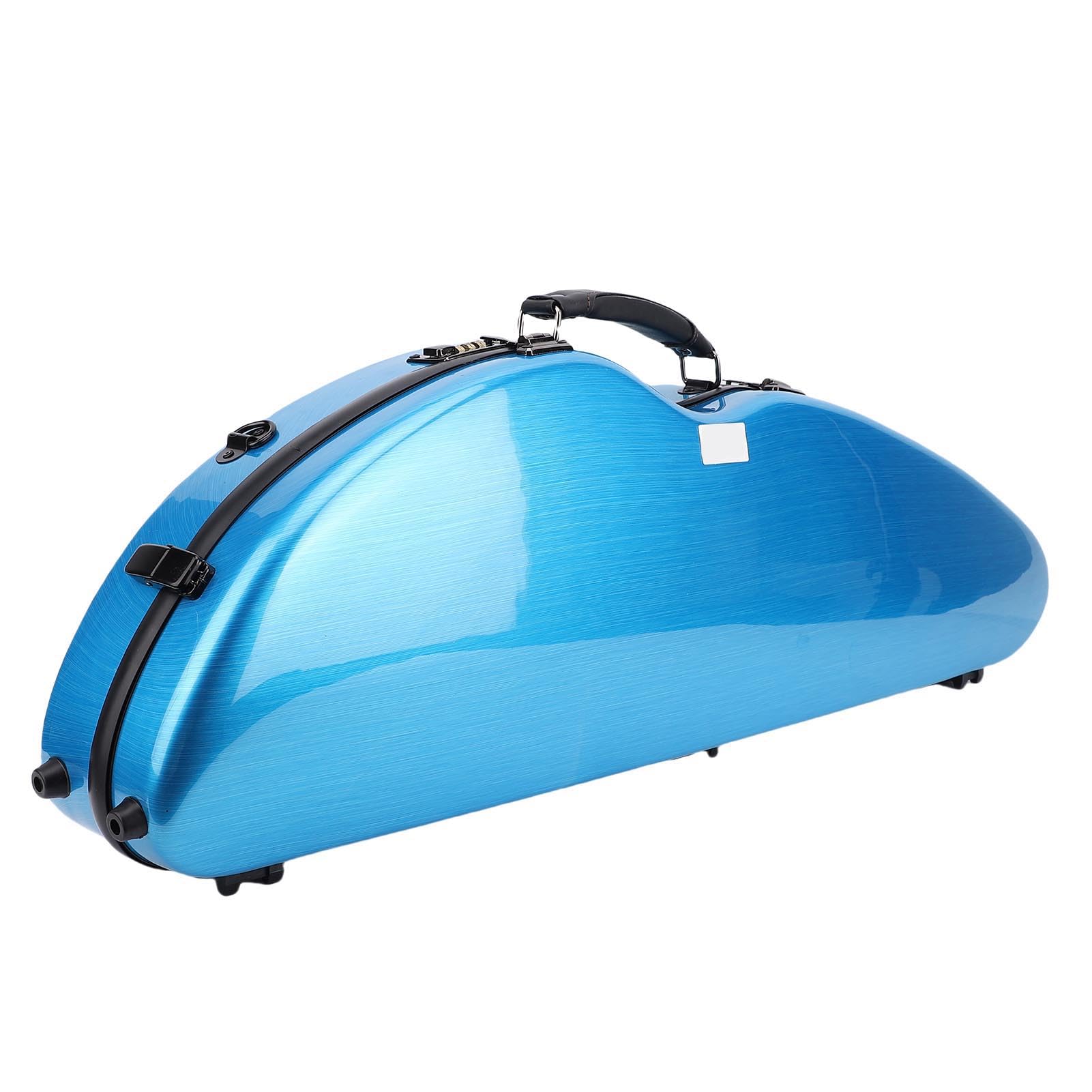 4/4 Violin Case, Lightweight Carbon Fiber Violin Box with Hygrometer and Combination Lock Shoulder Straps, Suitable for Storage Outdoor Performance