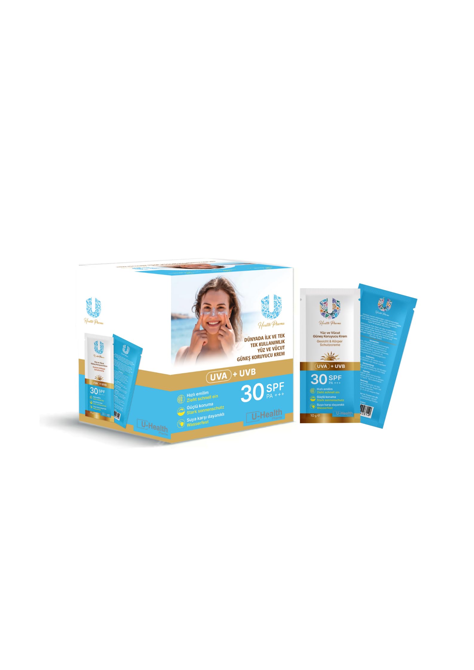 Güneş Kremi 30 SPF 50 Adet