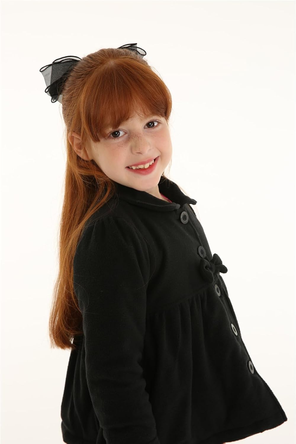 Mud Kingdom Little Girl Fleece Jacket Coat - Image 3