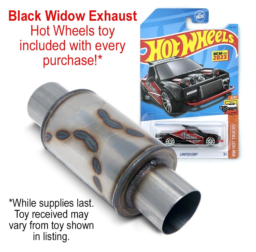 Amazon.com: Black Widow Exhaust - 3