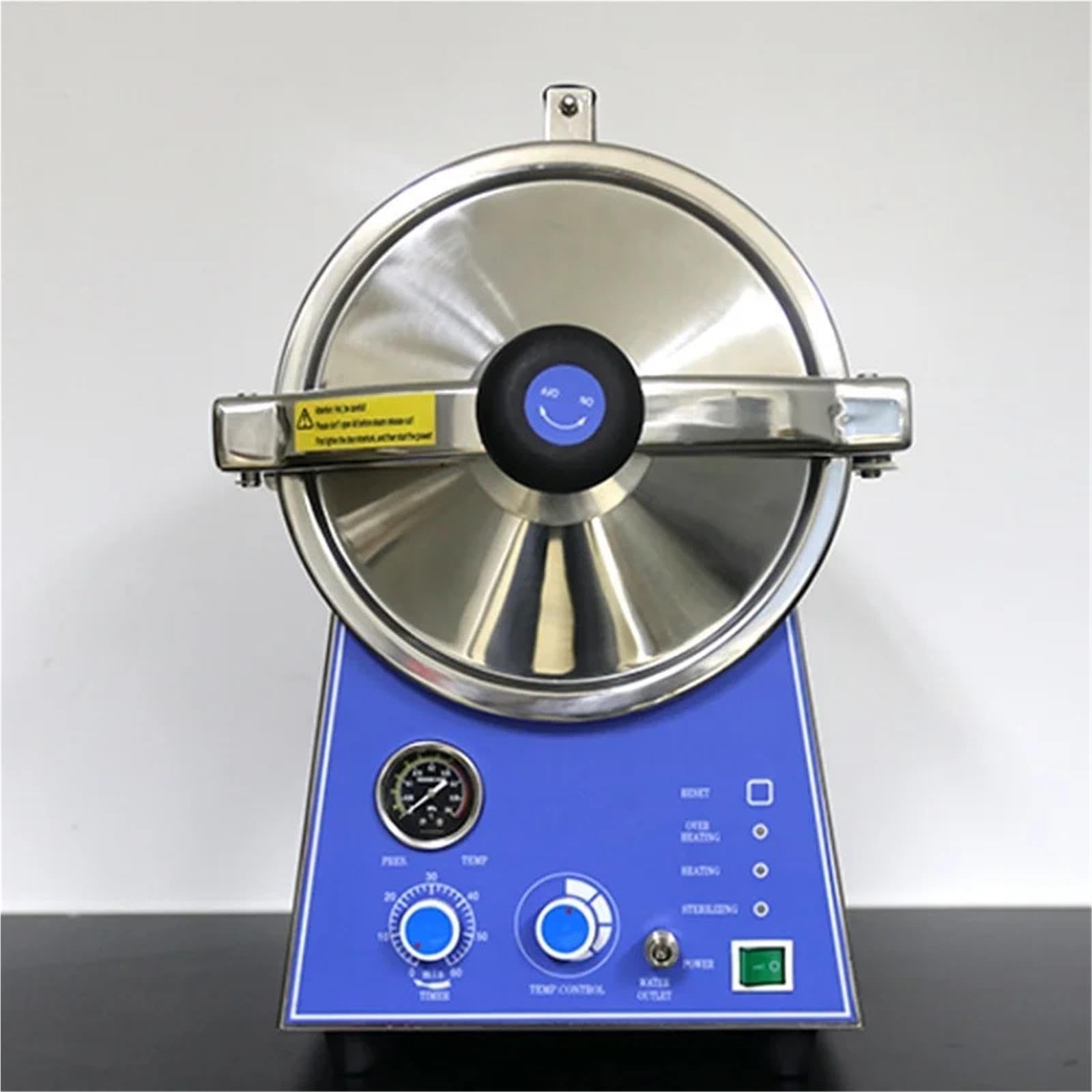 Máquina portátil de la autoclave del litro 16L/24 del esterilizador del salón del acero inoxidable de la autoclave de la sobremesa(24L)