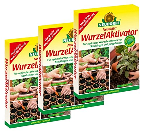 Neudorff Neudofix Wurzelaktivator Bewurzelungspulver 3er Sparset