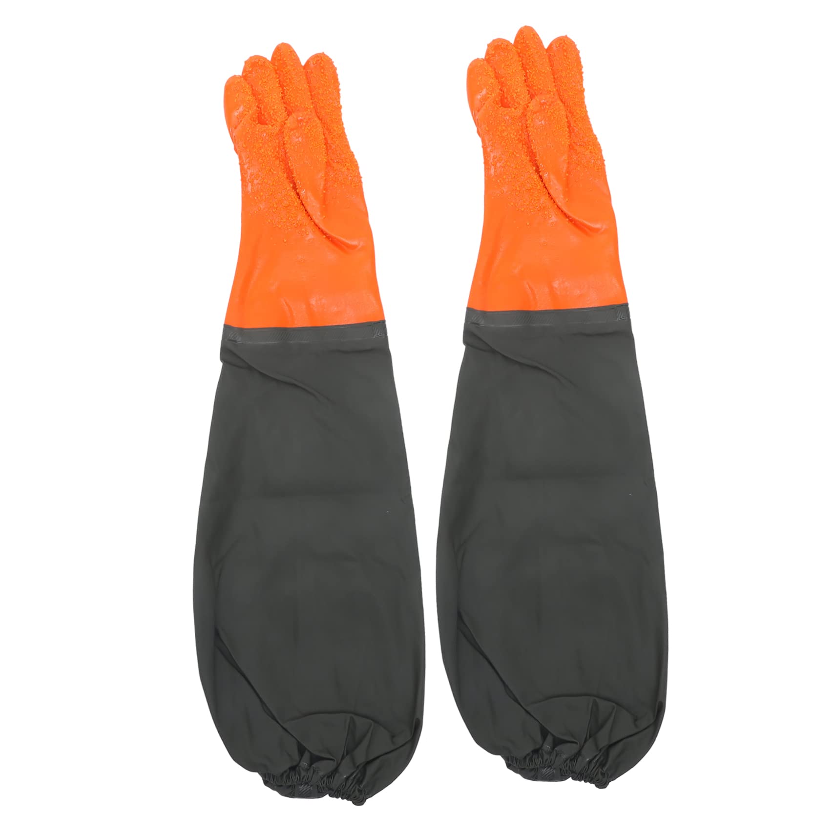 ARTIBETTER 1Pair Long Sleeve Fishing Gloves Portable Planting Gloves for Daily Use for Gardening Aquariums Pools and Outdoor Activities Lightweight and Easy