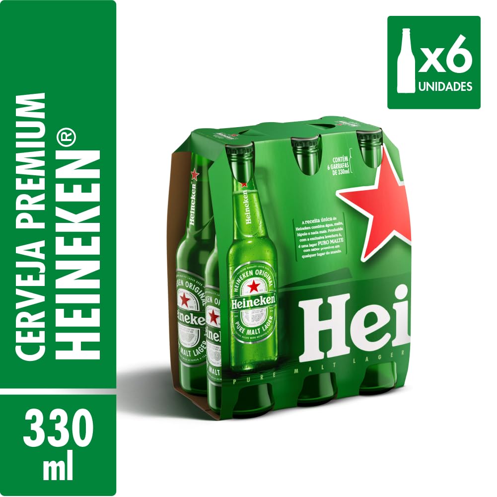 HEINEKEN 330ML FARD 6UN(DIST)