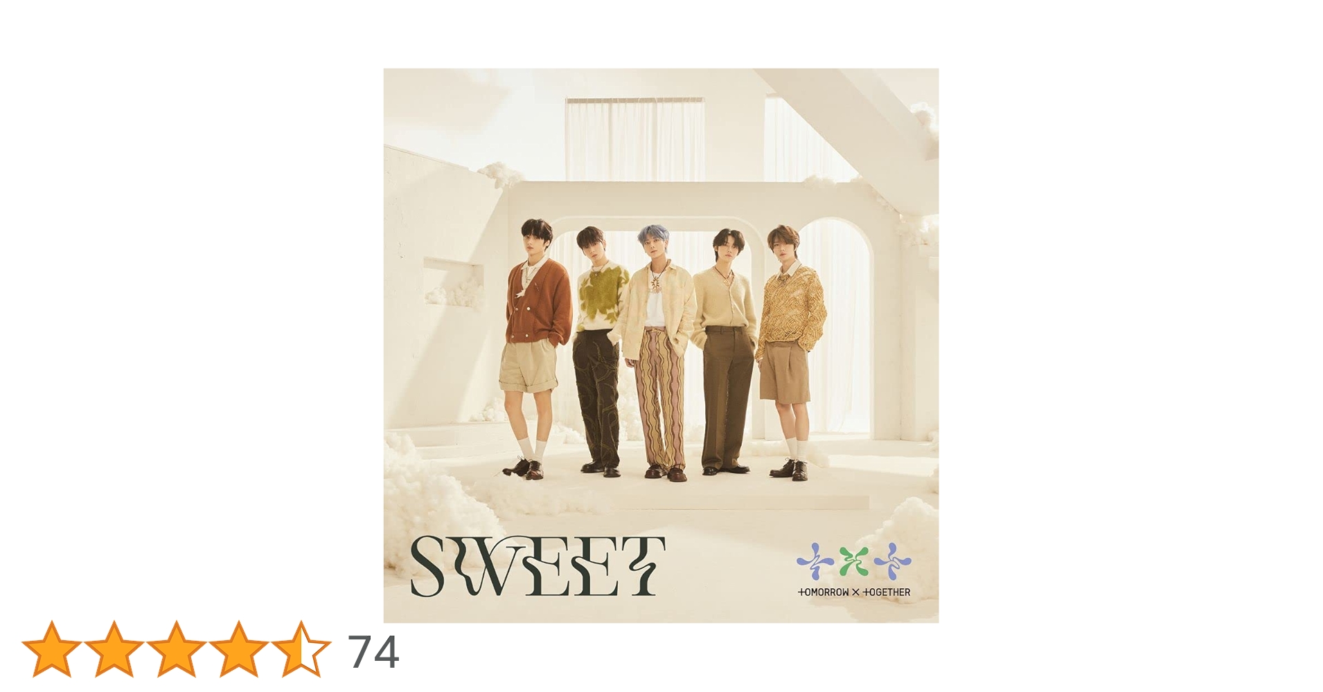 TOMORROW X TOGETHER SWEET 未使用シリアル30枚 TOMORROW X TOGETHER 日本2ndアルバム『SWEET』7月5日リリース