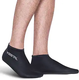 Sapatilha Neoprene exercício água Preto