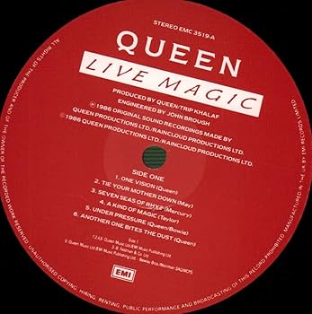 レア／ QUEEN LIVE MAGIC LP レコード 見本品 Queen クイーン / Live Magic ライヴ・マジック [初回生産限定盤