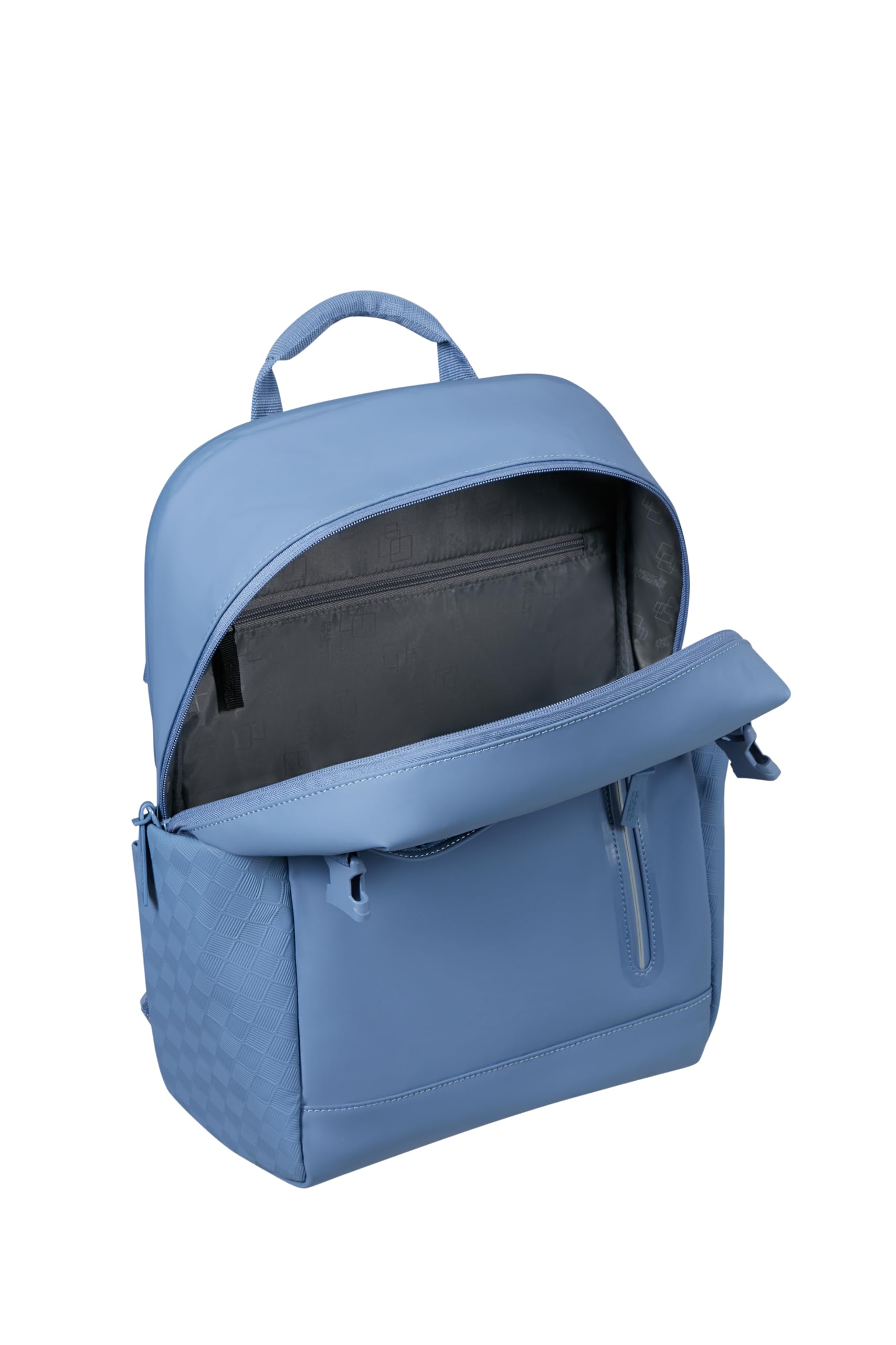 American Tourister Urban Tide - Zaino PC 15.6", Zaino Business & Scuola Idrorepellente, per Ufficio, Lavoro, Scuola & Università - Blu (Storm Blue)