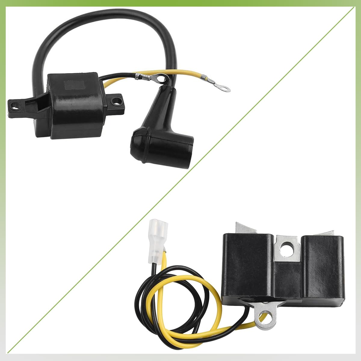 ZAMDOE Kit de módulo de Bobina de Encendido para Husqvarna 61, 66, 162, 166, 266, 266XP, 266SE motosierras para Jonsered 630, 670 motosierras, Reemplaza 501516201, 501517201, 501546201, 501617201