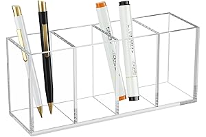 hiimiei Clear Makeup Brush Holder