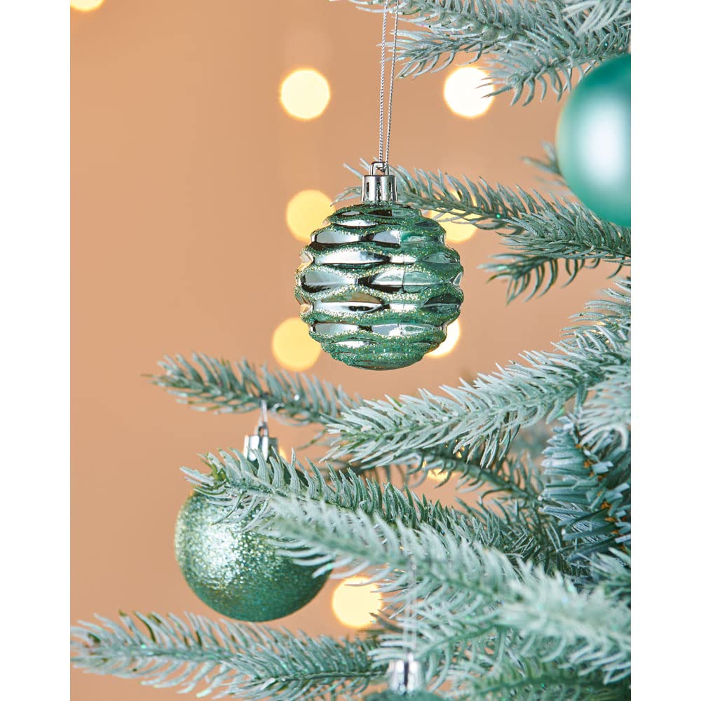 WeRChristmas Babules, verde menta, 6 cm
