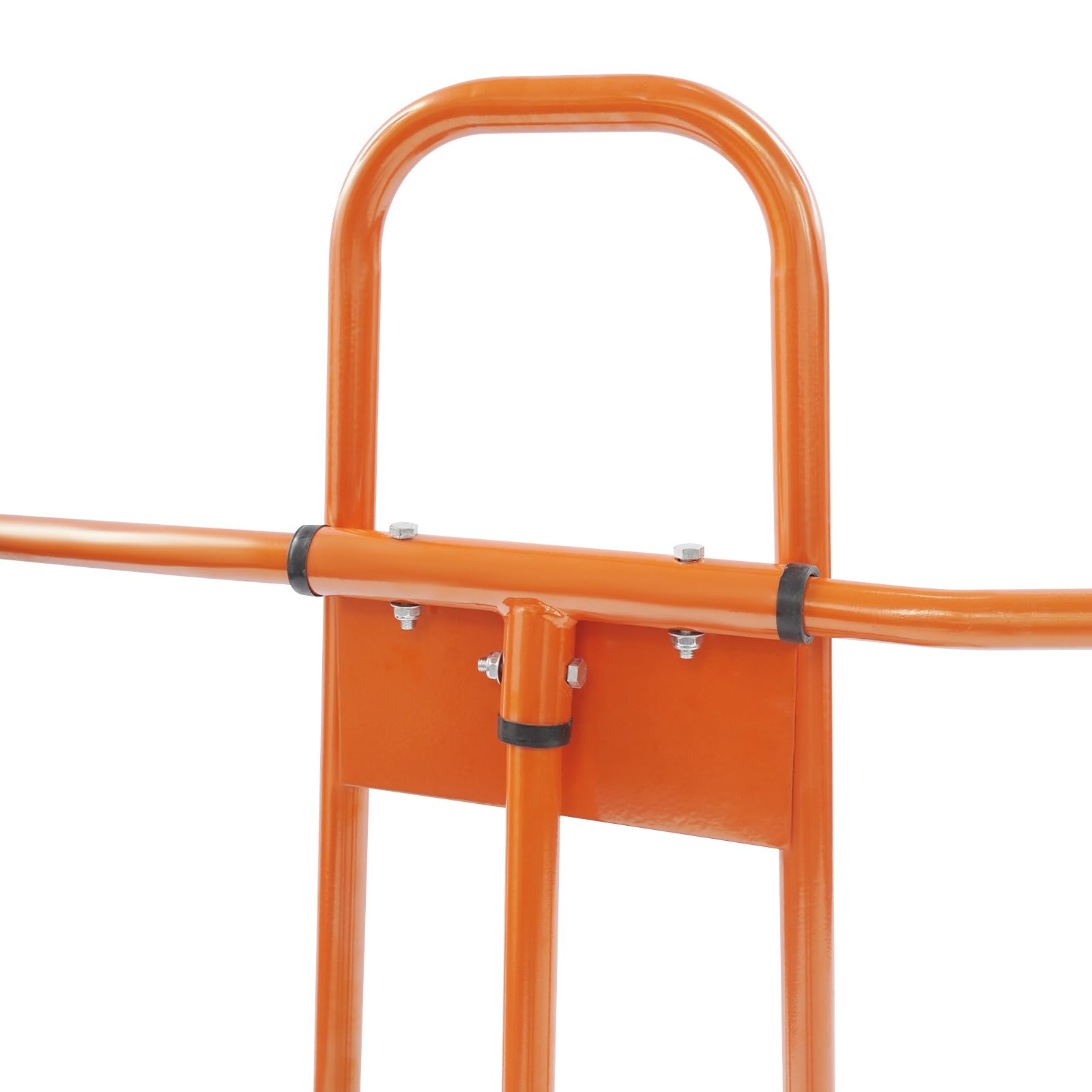 Transportwagen für Platten 120 * 85Cm 220Kg ZuverläSsige Konstruktion Plattenwagen Zum Transportieren GroßEr Platten rutschfeste RäDer Platten-Transportwagen für Haushalten, LagerhäUsern (Orange)