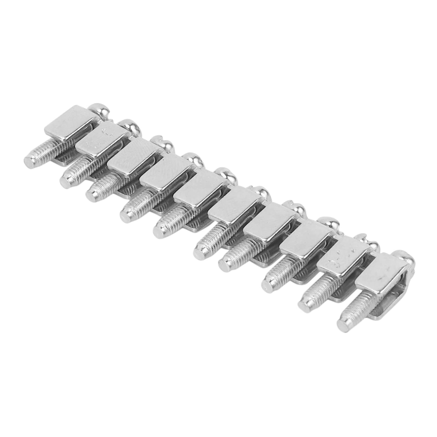 6Set Morsettiera Kit Morsetti DIN Rail + Blocchi di Terra + Rail Nel Alluminio + Staffe Terminali + Cover Terminali + Kit Ponticelli