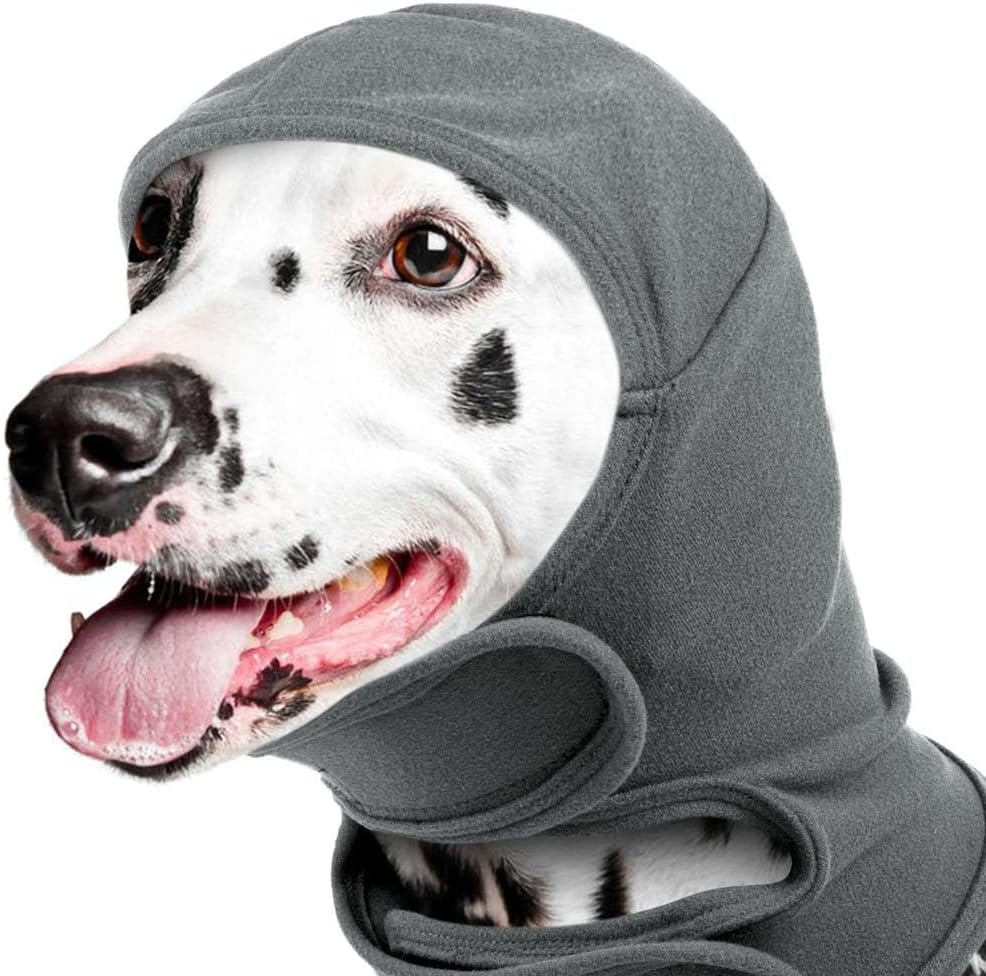 Ear Muffs for Dogs Noise Reduction Protector Dog Ears Anti-Anxiety Headphones for Dogs Pyrotechnics Hat for Dog Clothes and Accessories Dogs (M) 2