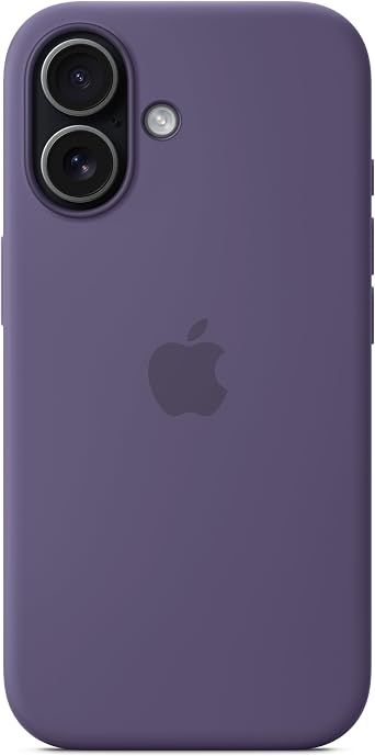 Apple iPhone 17 Silicone Case with MagSafe and Camera Control: Lightweight Phone Case, Wireless Charging Compatible, Smooth Matte Finish; Purple Fog 