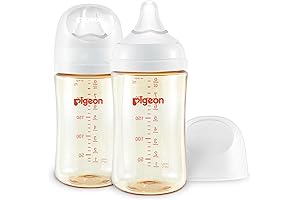 Pigeon PPSU Nursing Baby Bottle Wide Neck for Smooth Transition from Breast to Bottle