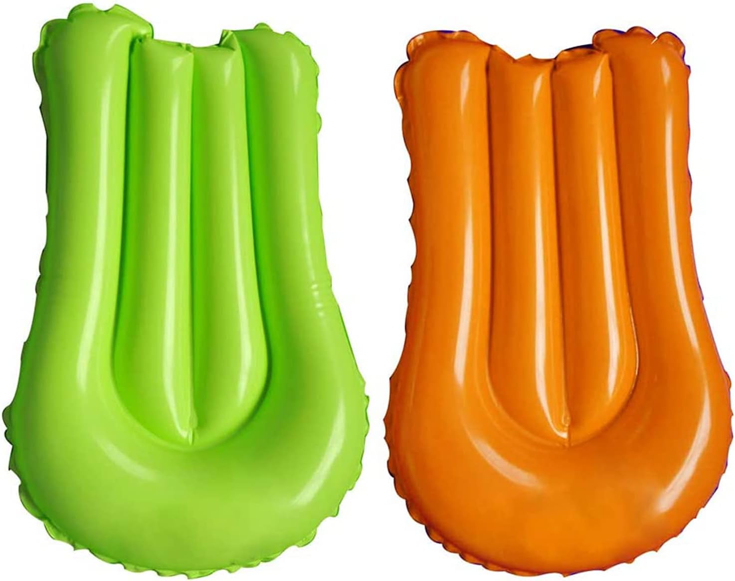 Inflatable Body Board Slide Rider for Water Slip and Slide, Inflatable Boogie Boards for Kids Swimming Pool Floating Toys, Learn to Swim Water Boards Pack of 2