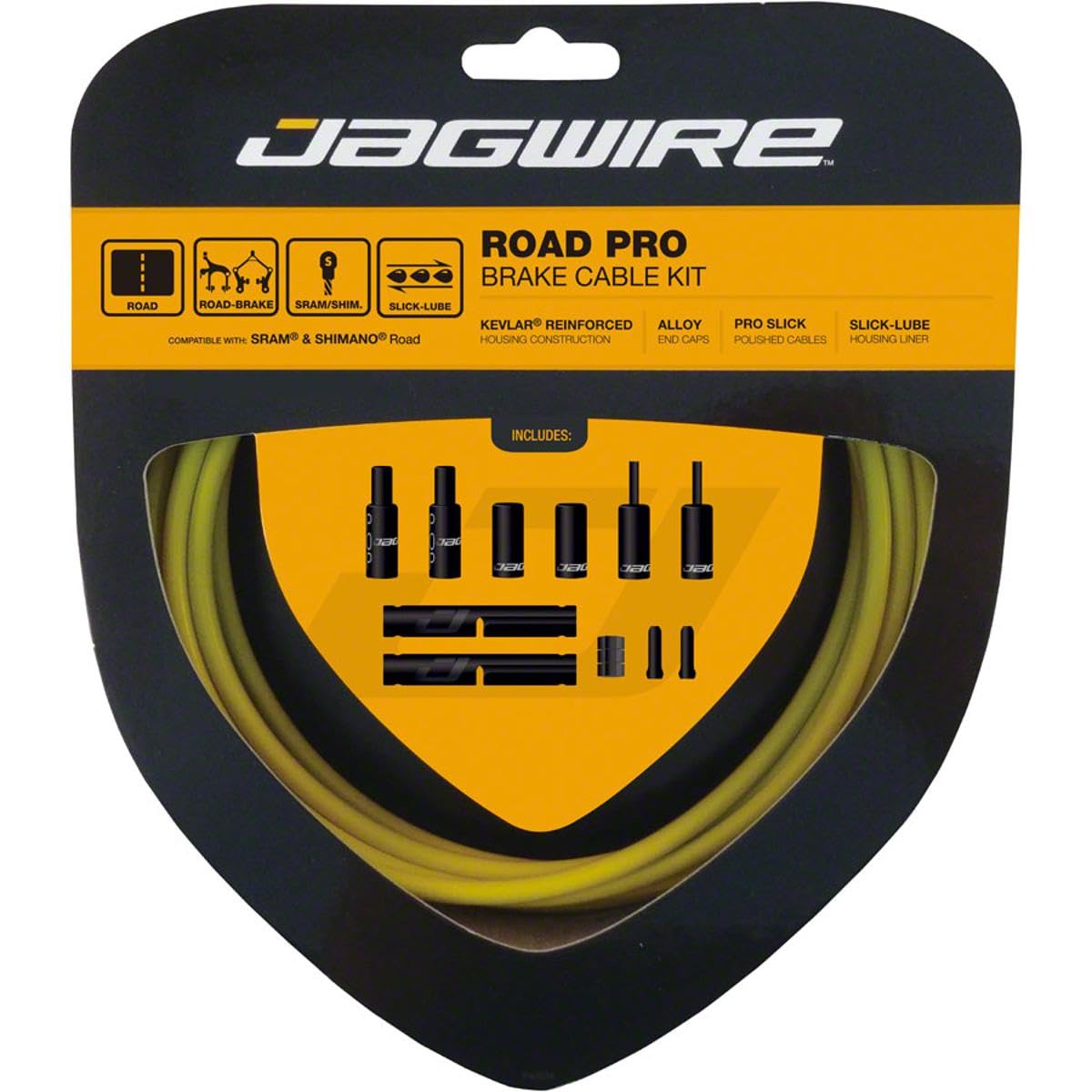 Jagwire Road Pro Brake Kit Yellow