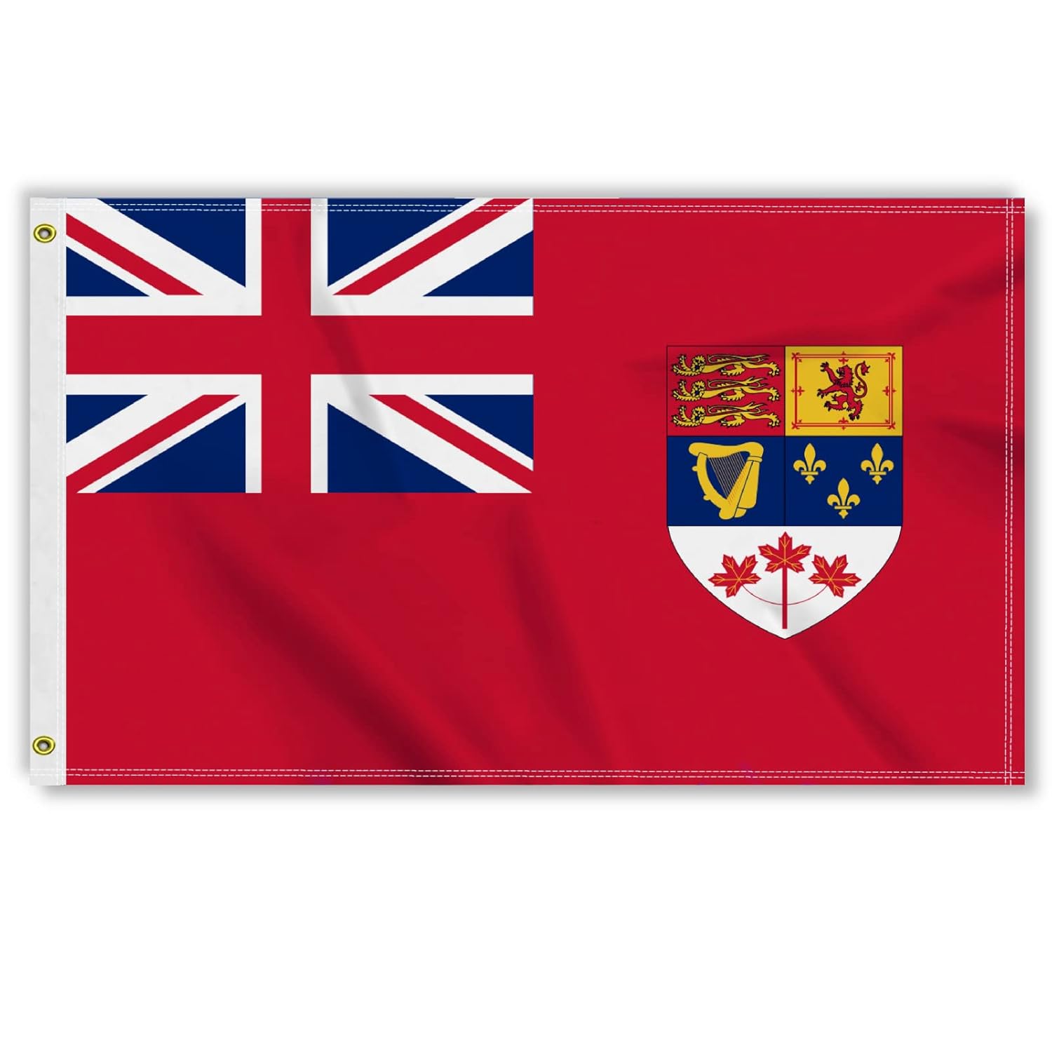 3×5 FT Old Canada Red Ensign Flag(19571965), Large 100D Canadian