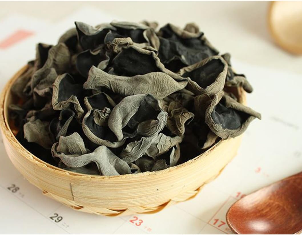Dried Woodear Mushroom, Dried Black Fungus 7 oz (200g)