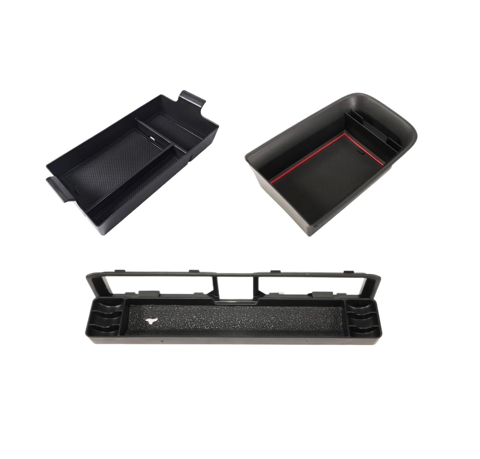 CPXCTZFZUB For Voxy 2022-2024 Center Console Storage Box Armrest Layered Tray Centre Console Storage Box(All 3 pcs)