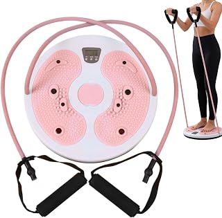 Máquina de torsión de vida – Herramienta moldeadora de cintura | Disco giratorio para abdominales con contador de calorías | Para casa, gimnasio, entusiastas fitness, trabajadores, principiantes