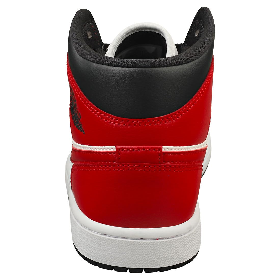 Jordan Air 1 Mid Sail/Gym Red-Off Noir-Blanc (BQ6472 160)
