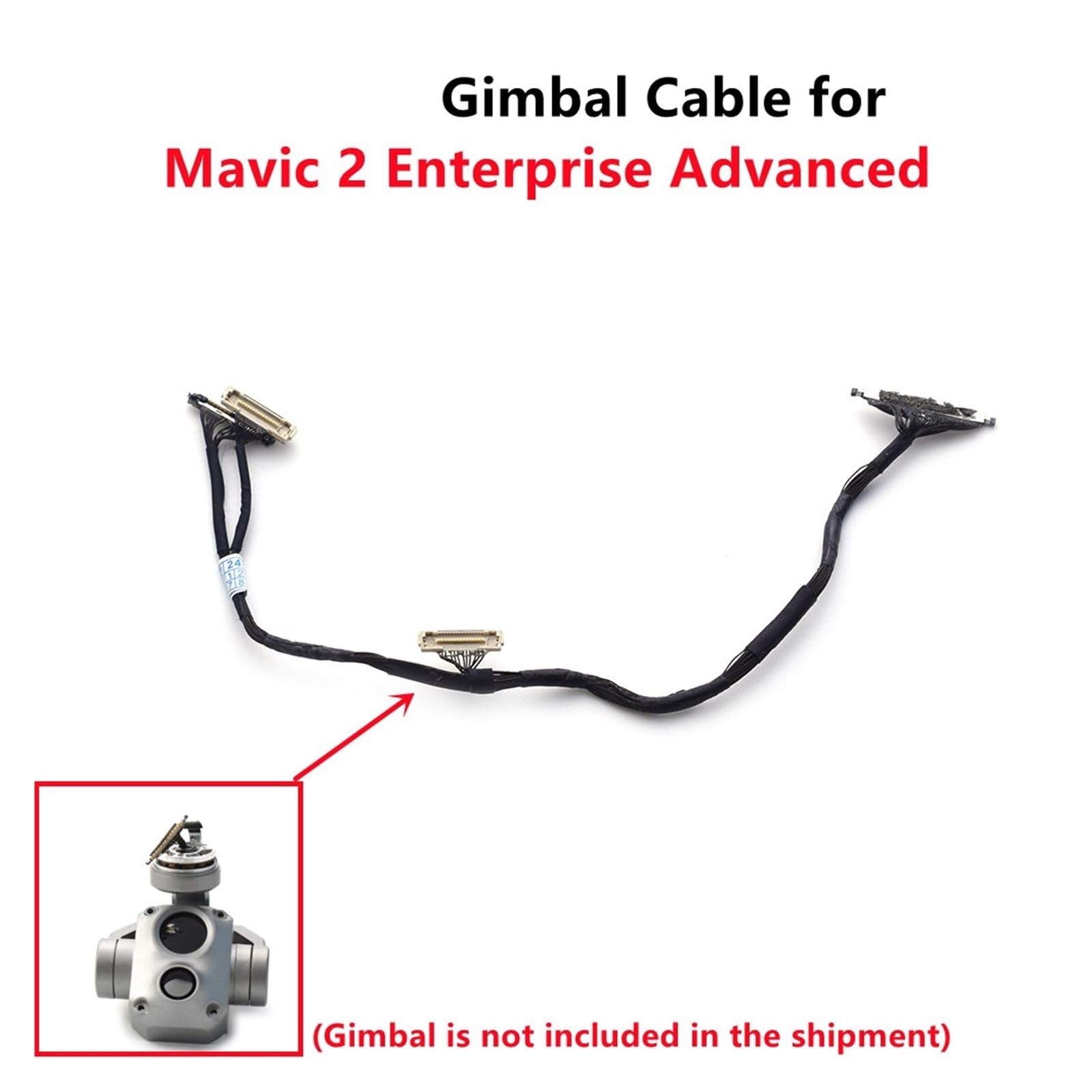 Línea de señal coaxial, compatible con DJI, Mavic 2 Enterprise Advanced