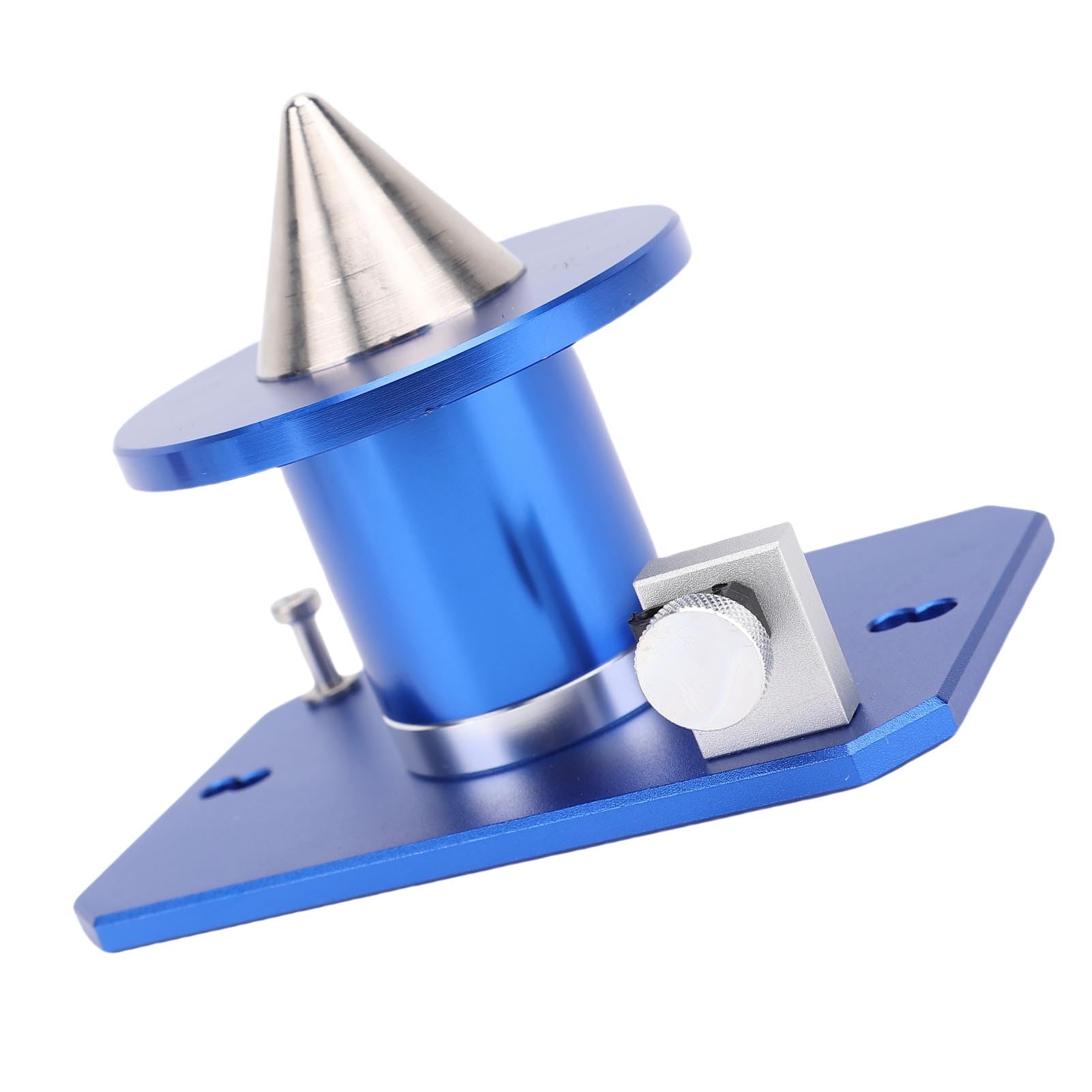 Balanceador de Cuchillas Ajustable para Montaje en Pared Material Metálico Resistente Alineación Eficiente para Propietarios y Profesionales (Blue)