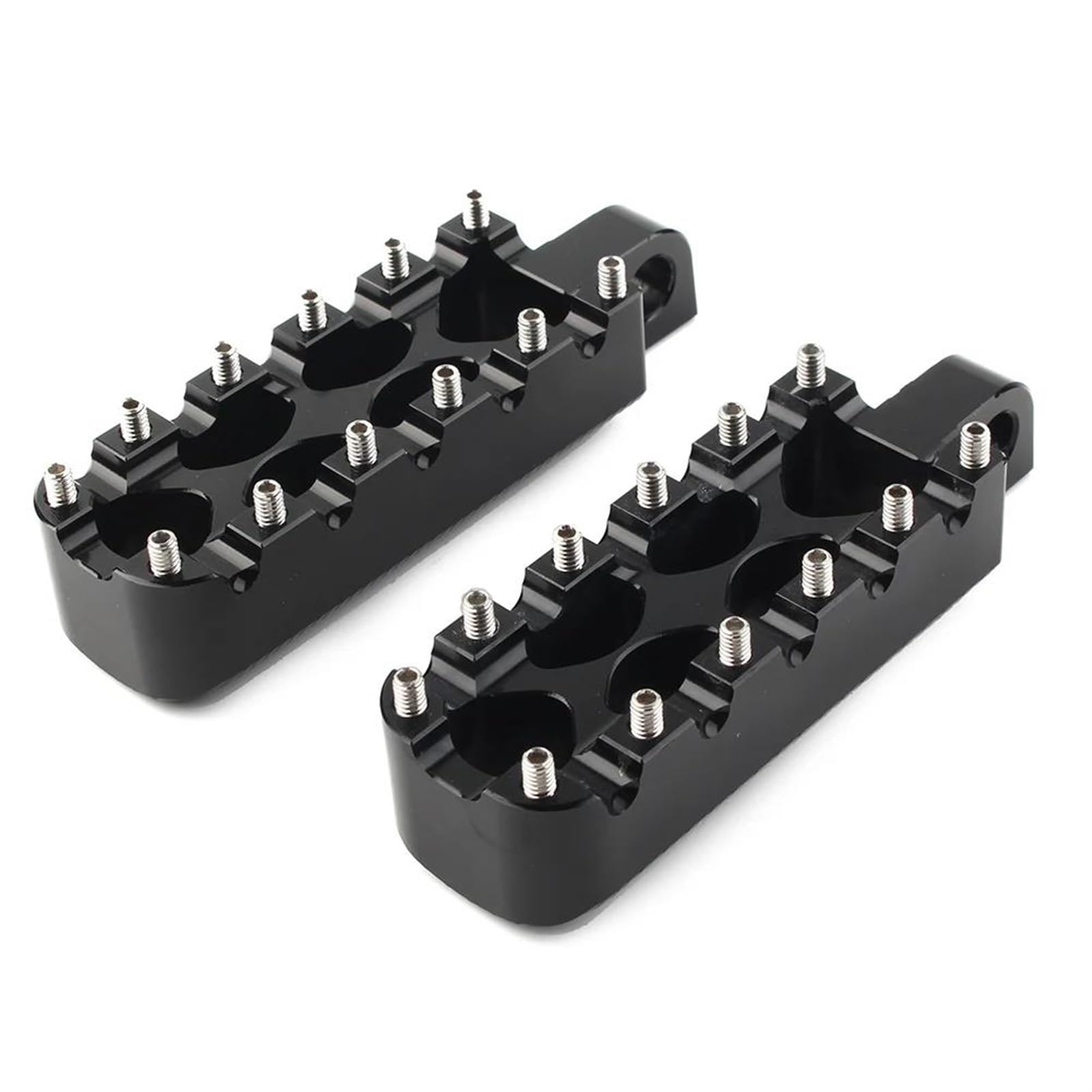 Estriberas Traseras Motocicleta Para HAR&LEY Dyna Wide Glide FXDWG FXDB FXDF FXDL Accesorios Motocicleta 1 Par Pedales Reposapiés Negros Estriberas Motocicleta