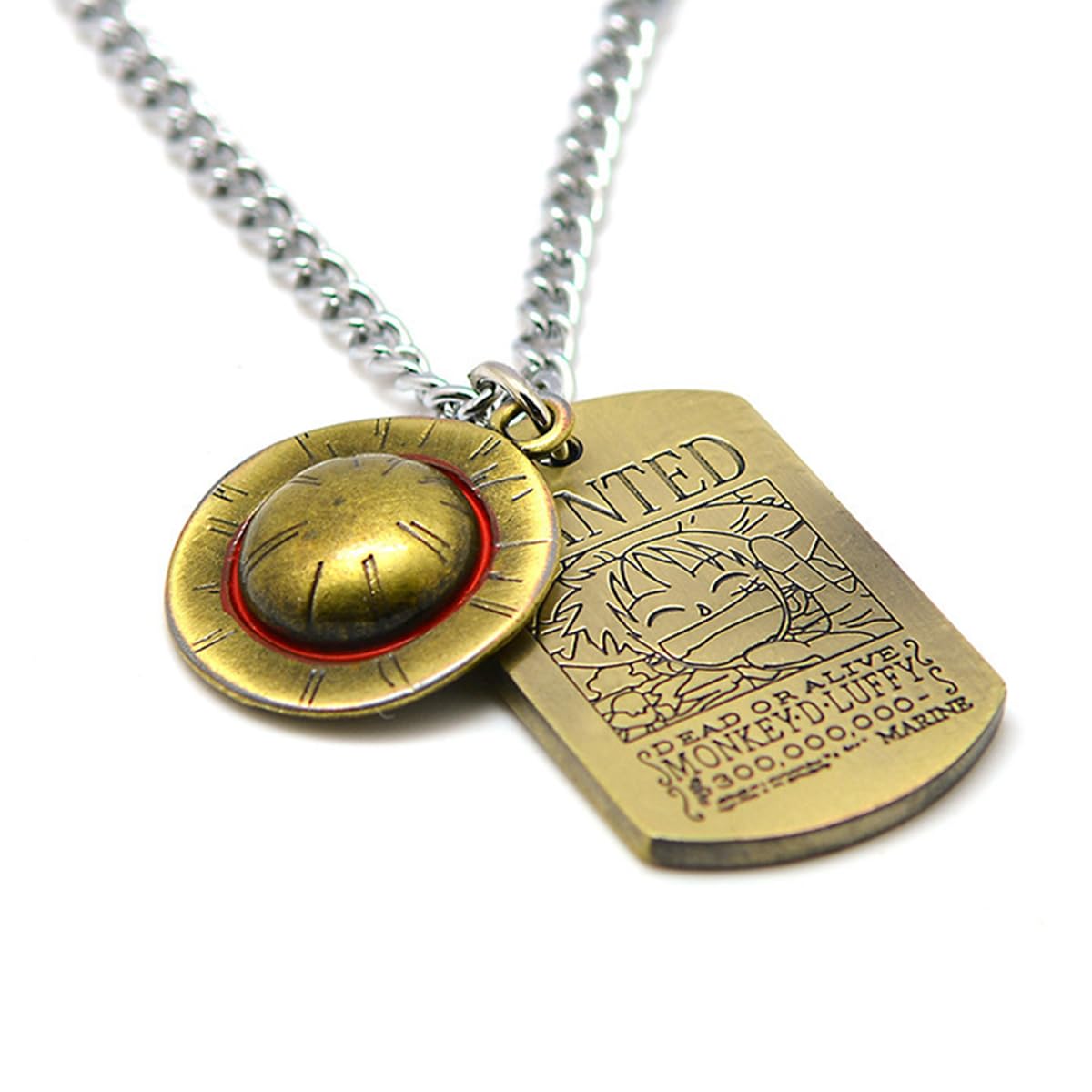 Zibuyu® Anime Pendant for Men, Women Stylish "Monkey the Luffy" Straw Hat Pirates Cosplay Anime Necklace for Men, Boys Anime Accessories Latest Pendent Anime Chain Necklace Anime Merchandise - 1 (B0CTS993M2) Amazon Price History, Amazon Price Tracker